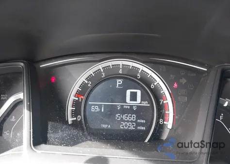 2016 Honda Civic Lx from USA, damaged, VIN 19XFC2F5XGE020273